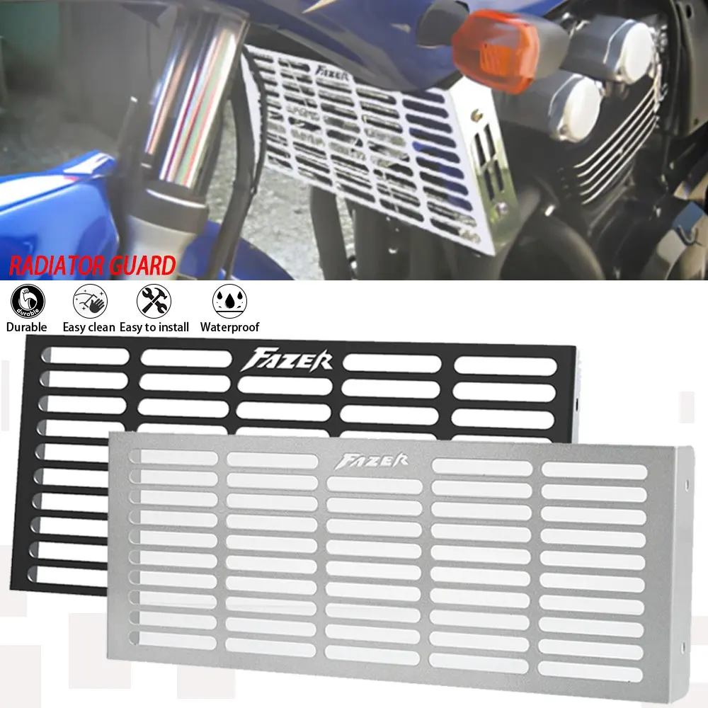 

For YAMAHA FZS600 FAZER 1998-2000 2001 2002 2003 FZS 600 FAZER S Motorcycle Accessories Radiator Guard Grille Cover Protector