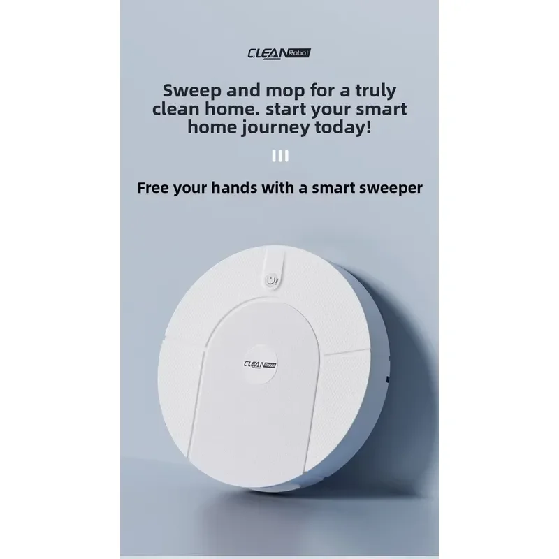 S30 intelligent machine human vacuum cleaner 3 in 1 cleaning (sweeping suction) navigation low noise 2400mAh battery ABS