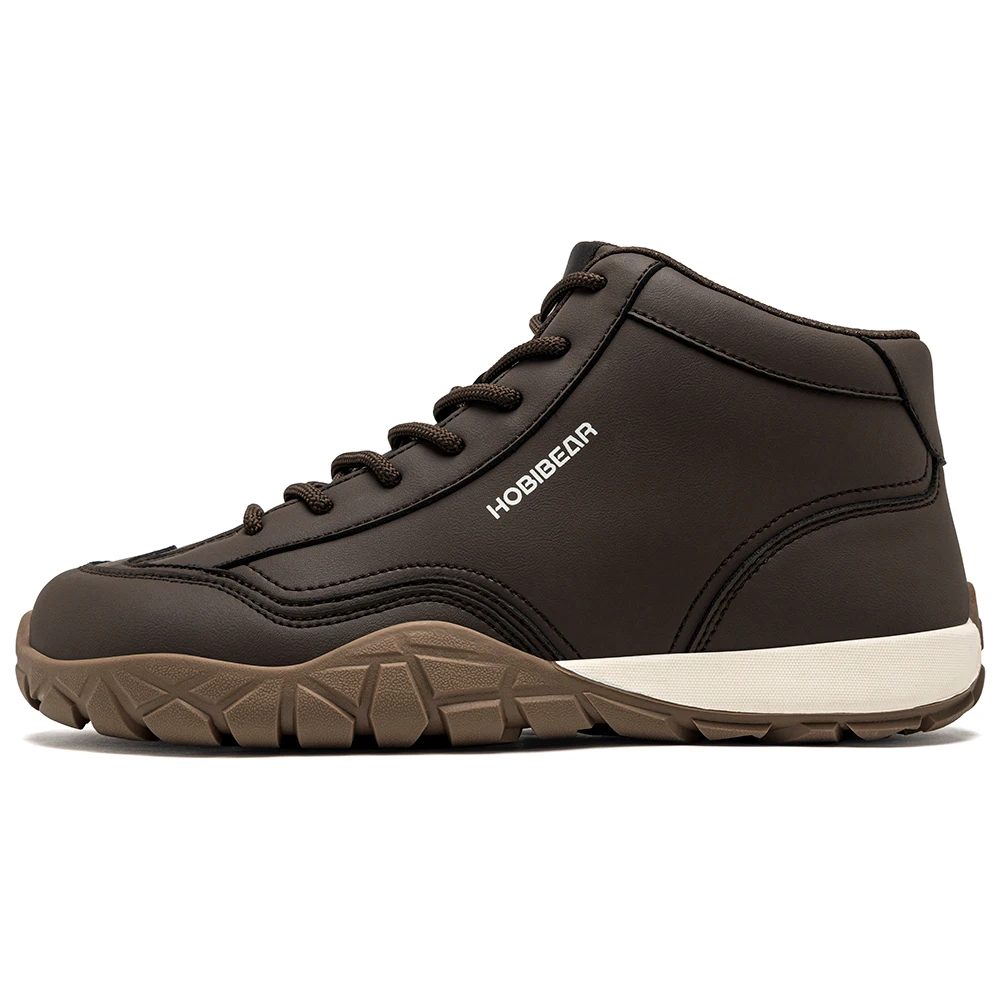 HOBIBEAR Mid-Top Wanderstiefel für Herren und Damen, breite Passform, Trailrunning-Sneaker, Outdoor-Wanderschuhe, rutschfeste Knöchelschuhe – Detail 2