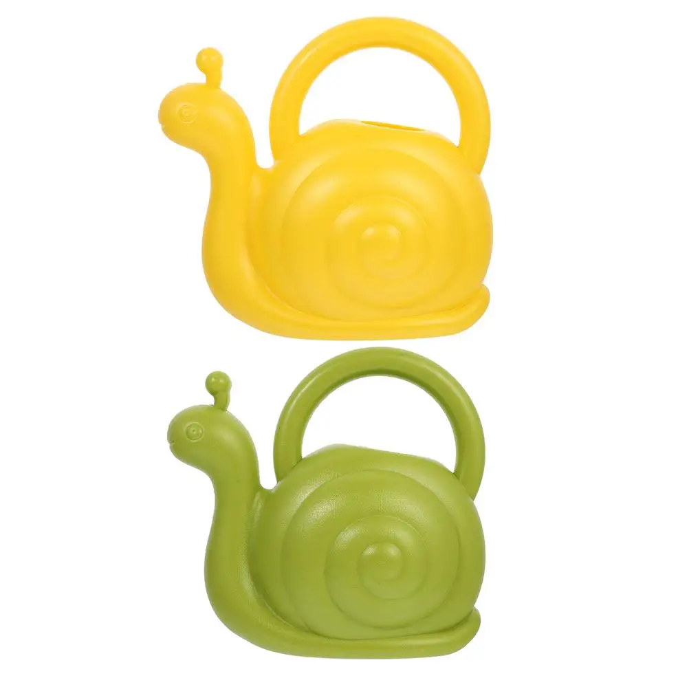 

2 Pcs Snail Design Durable PE Material Garden Indoor Indoor Watering Can Outdoor Outdoor Watering Can Flower Plant Kettle