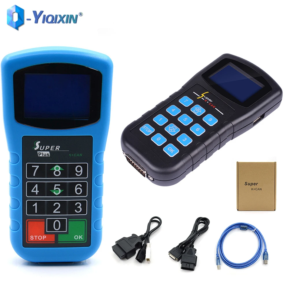 Super VAG K CAN Plus 2.0/4.8 OBD2 Car Diagnostic Tool For Audi VW Skoda Seat Pin Code Reader Airbag Reset Scanner Key Programmer
