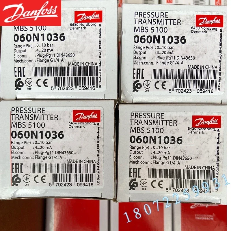 2026.4 Danfoss MBS5100-2011-1DB04 060N10340 60N1018 060N1017