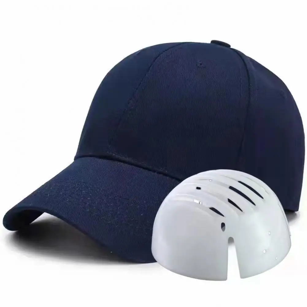 

PE Liner Anti-collision Extended Brim Sunscreen Baseball Hat Women Men Insert Bump Hard Helmet Hat Fashion Accessories