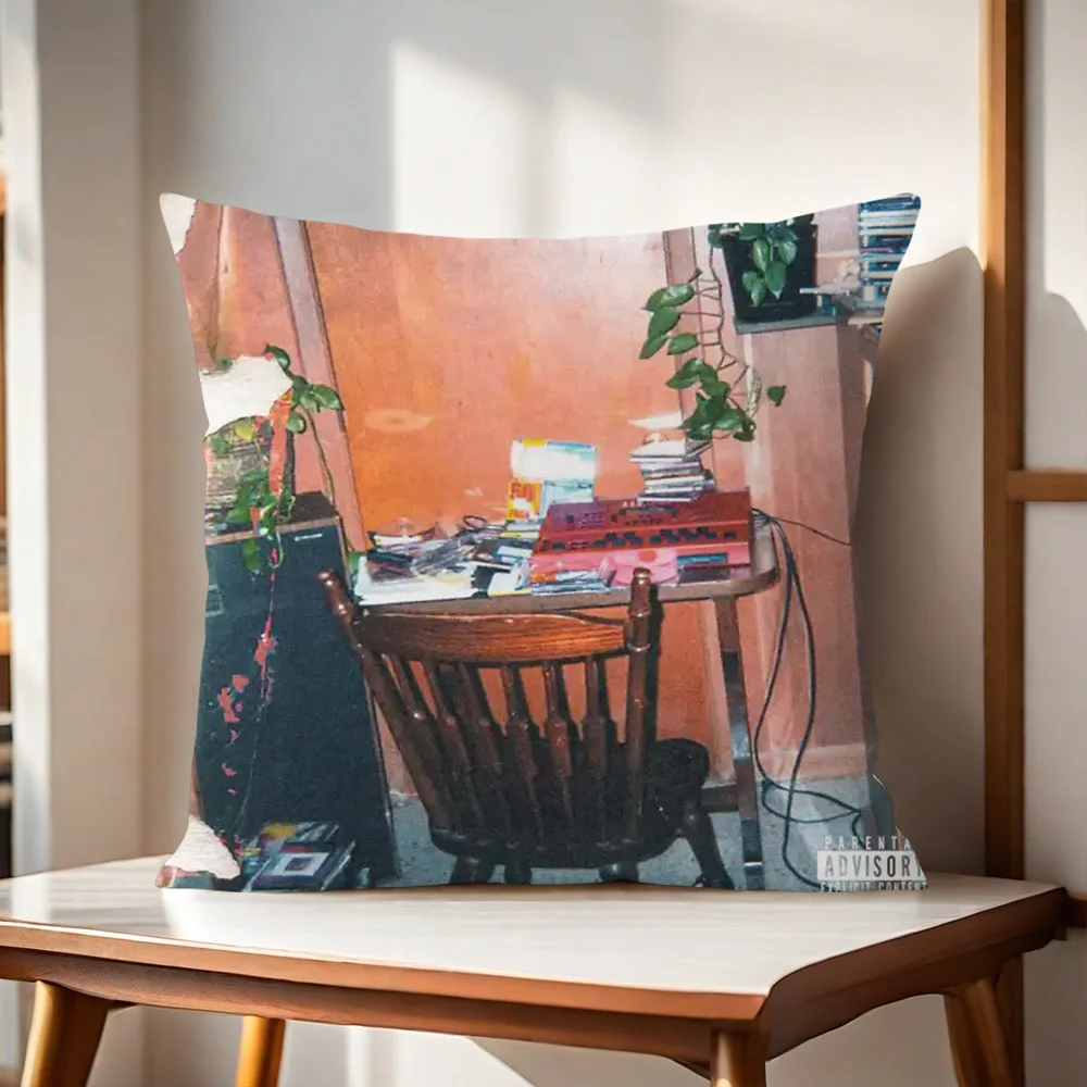 J Cole The Fall-Off  cushion cover Pillow Cover Home Sofa living Room Office Coffee Shop Car PillowCover