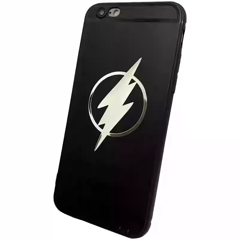 lightning symbol, mobile phone laptop car universal metal sticker