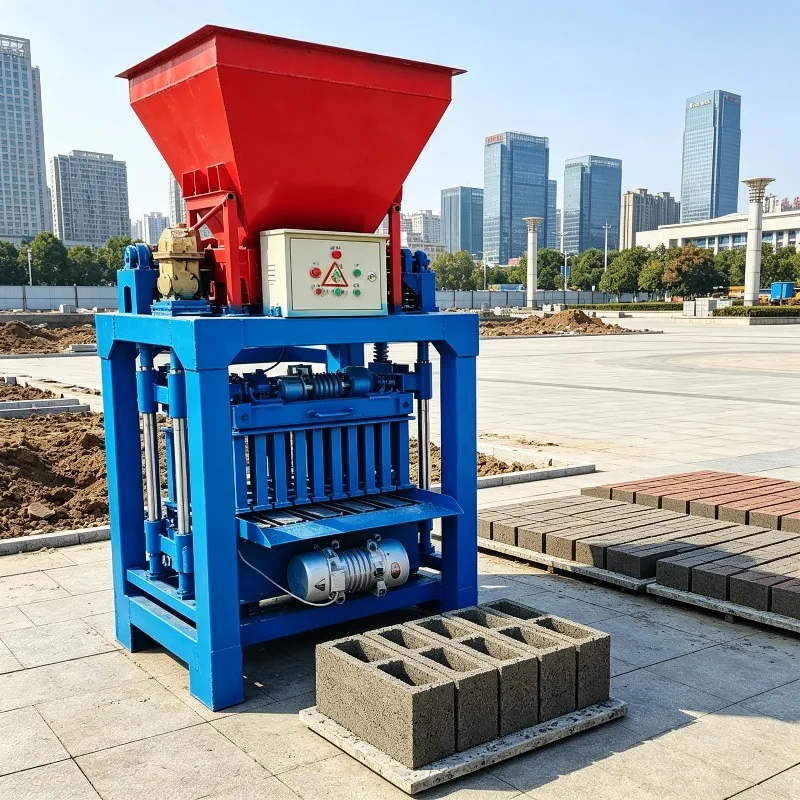 

Concrete Block Brick Making Machine Customized Mould Hydraulic Vibration System Heavy Duty for Hollow Solid Paver Production