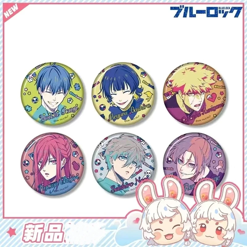 

Anime BLUE LOCK Nagi Seishiro Mikage Reo cosplay High appearance level table decoration delicacy individuality badge brooch