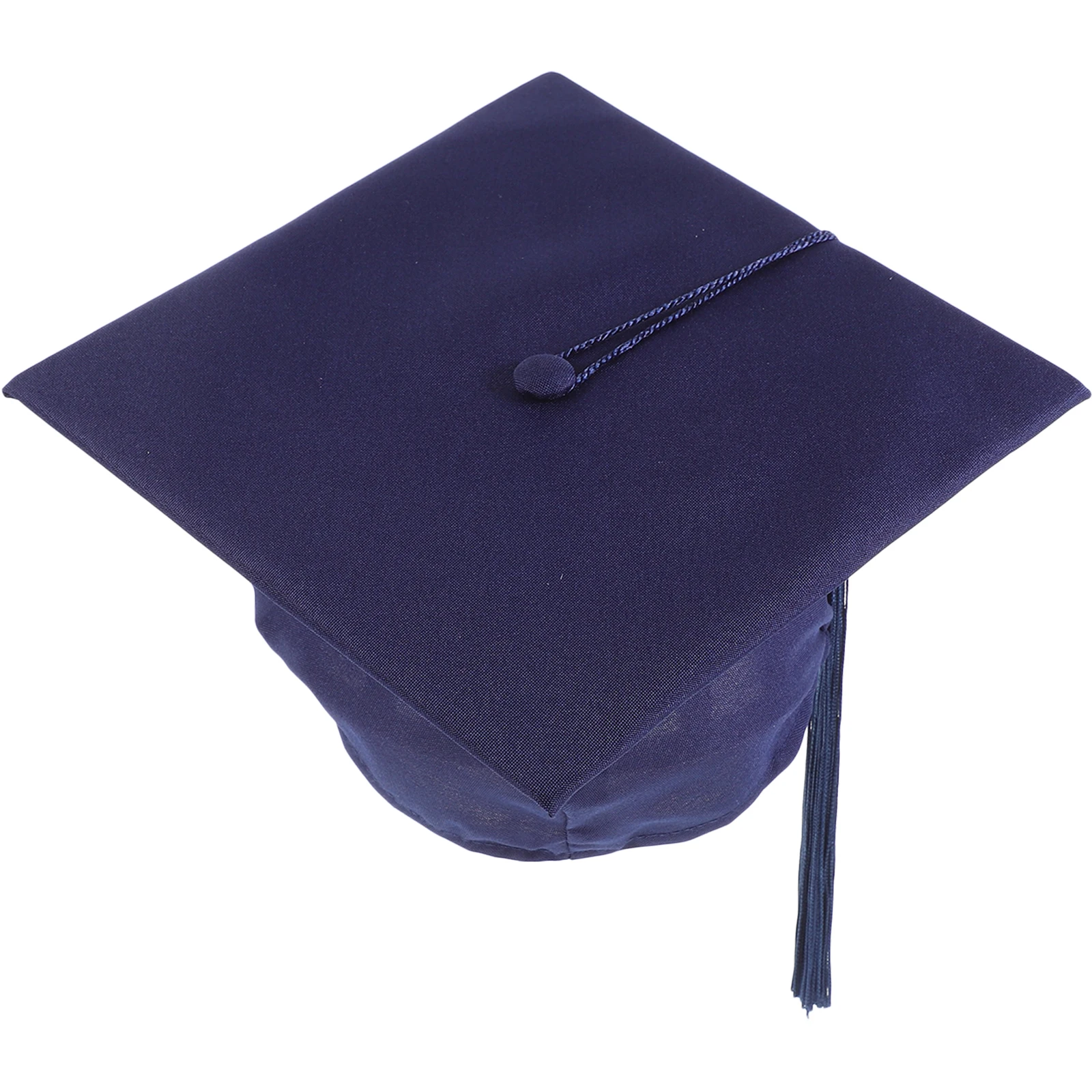 

Graduation Caps 2024 Tassel Blue Bachelor Hat University High School Photo Prop Mortar Board Student Party Supplies