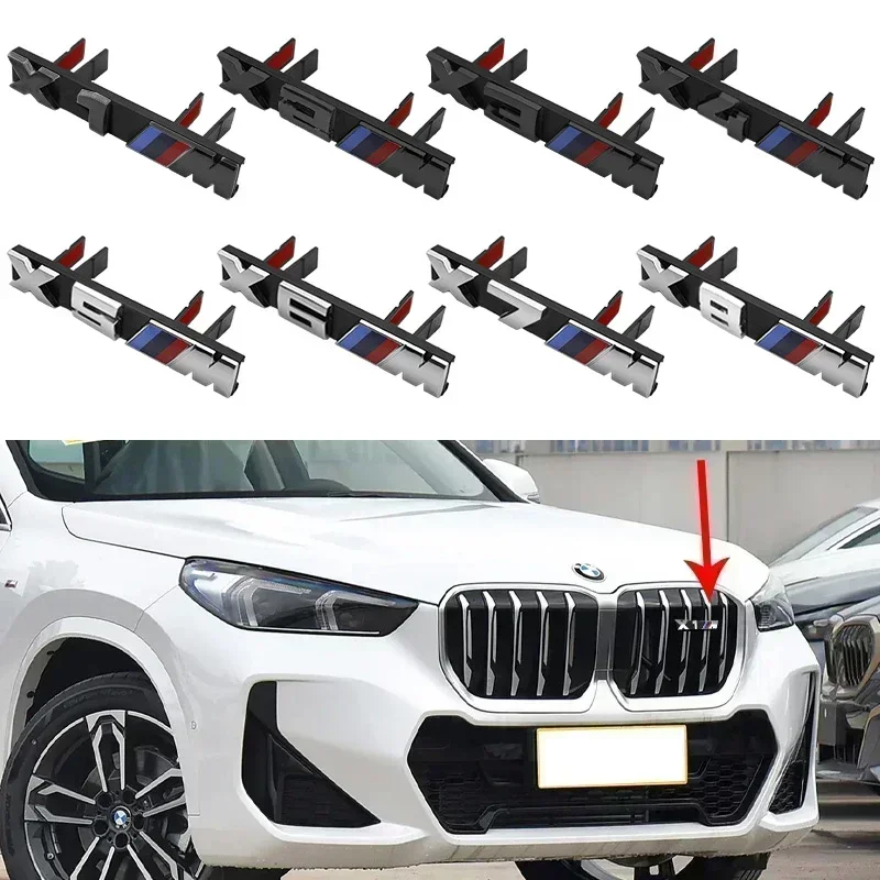 

Эмблема-значок 3D с логотипом BMW M для передней решетки радиатора, для моделей X1 X2 X3 X4 X5 X6 X7 X8 E84 E83 F39 F10 F30 G11 G07 G80 G60 E60 E46, автомобильные аксессуары