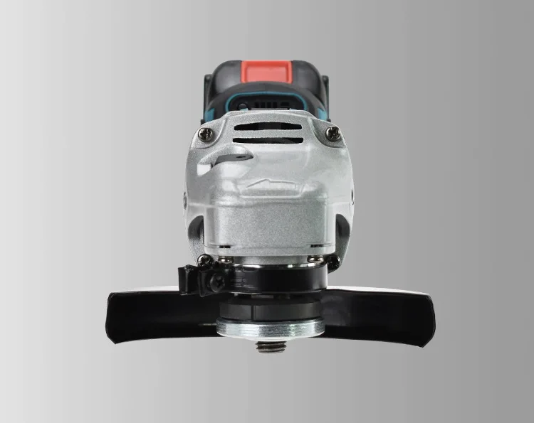 21V 125mm Mini Akku-Poliermaschine Batterieleistung Bürstenloser Lithium-Elektro-Winkelschleifer Schleifen Auslöseschalter für Heimwerker