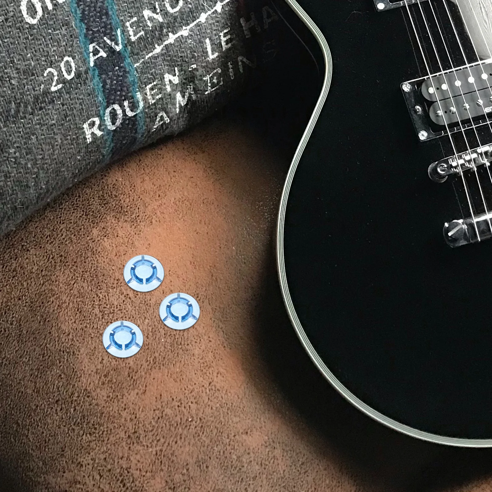 

5pcs Effect Pedal Foot Cap Mushroom Head Design Footswitch Toppers For Guitar Bass Studio Stage Universal Fit Pedal Board