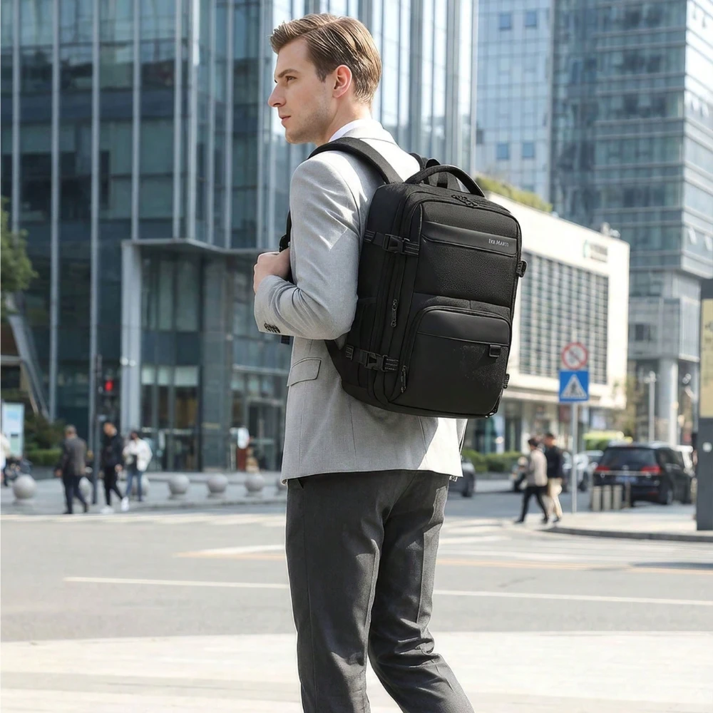 Fashionable Men's Backpack, Lightweight Business Travel Commuting Backpack, Large Capacity Multifunctional Computer Bag