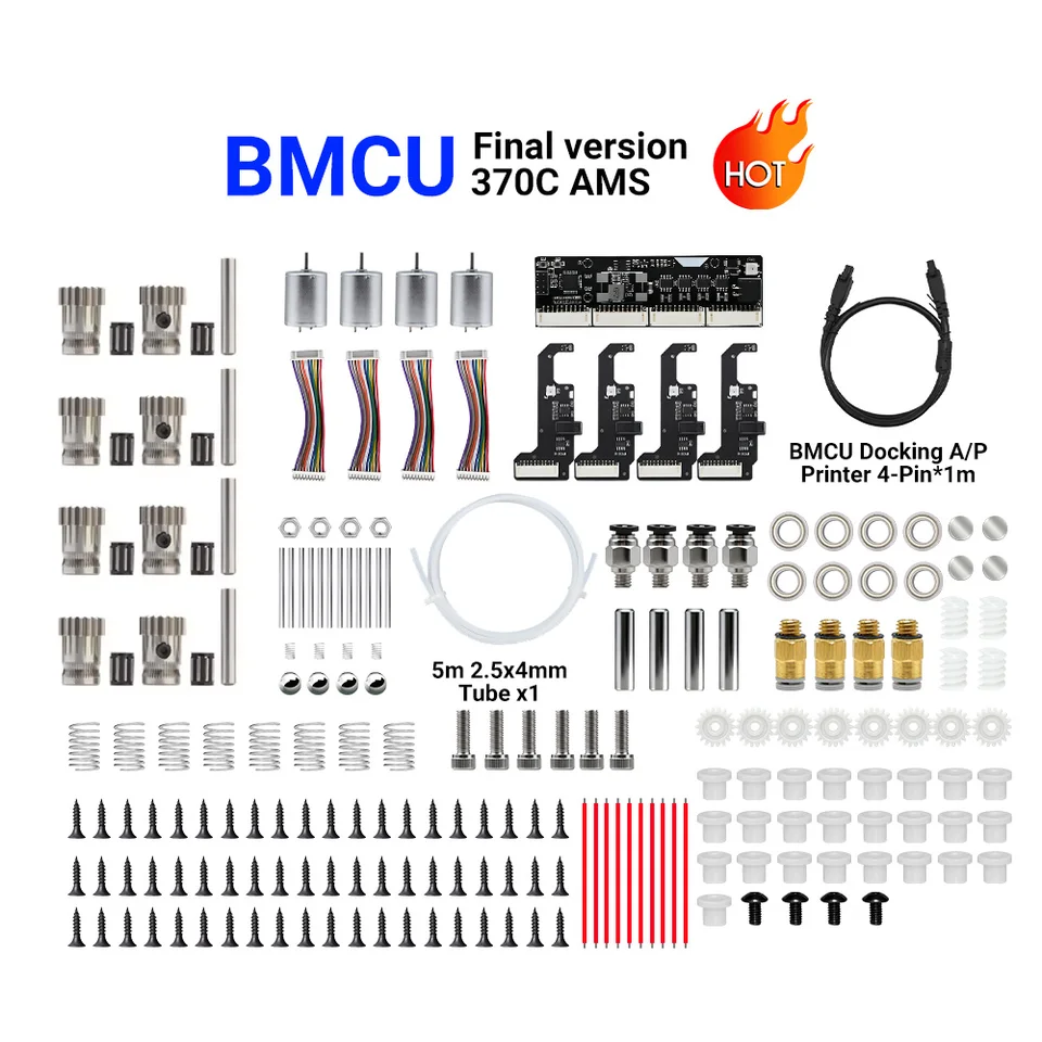 Bambu Lab A1/A1 mini/P1用 BMCU 370C AMS Lite 自動補充ユニット