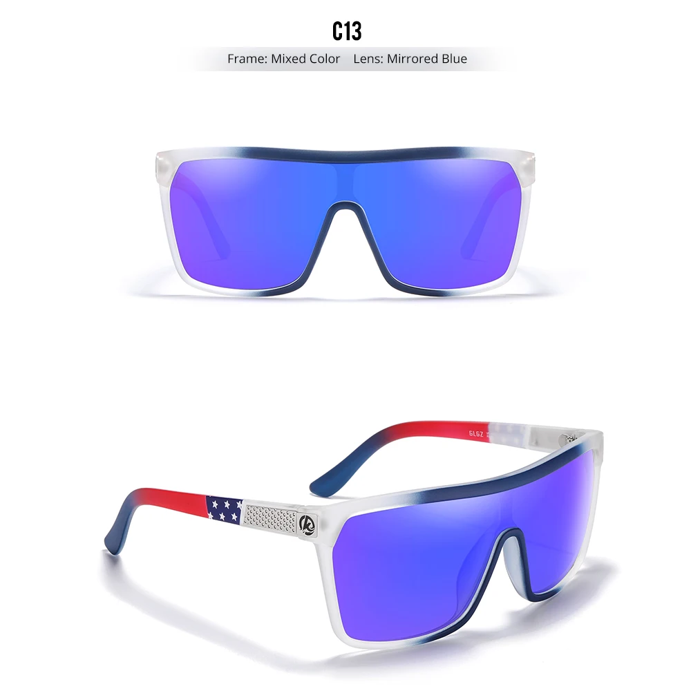 Kdeam High-End-Angels onnen brille für Männer und Frauen einteilige polarisierte Sonnenbrille mit langlebigen 5-Barrel-Scharnieren – Detail 31