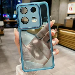 부드러운 투명 실리콘 케이스, 카메라 보호 커버, Vivo Y03 Y02 Y12 Y15 Y20 Y21S Y33S Y02S Y36 Y35 Y75 Y91 Y78 Y28 Y27