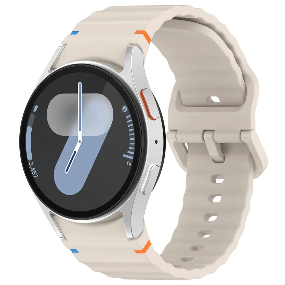 Original Silikonband für Samsung Galaxy Watch 7 FE 6 4 Classic 5 pro 44 mm 40 mm 43 mm 47 mm 45 mm Armband Galaxy Watch6 7 Armband