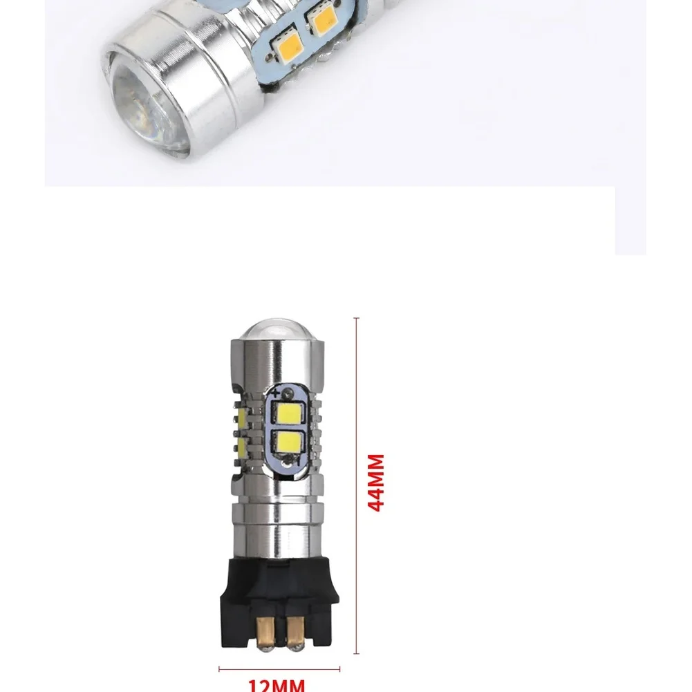 10W LED Turn Signal Light PW24W 2835 10SMD 12V Fog Lamp with Wide Voltage Compatibility and Reliable Aluminum Housing view 6