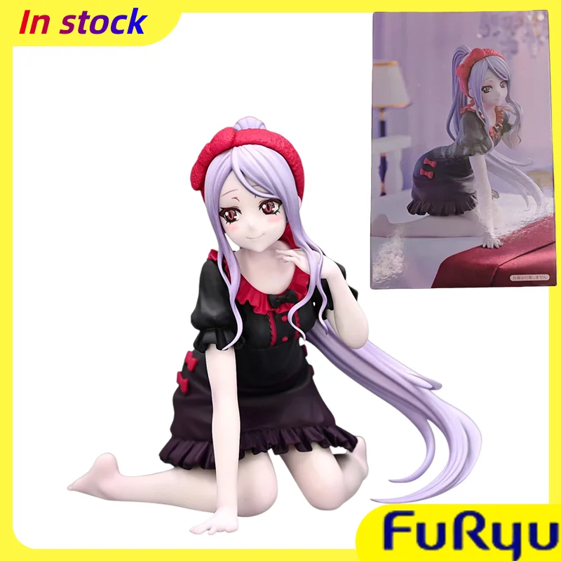

【100%original】FURYU in Stock Overlord - Shalltear Bloodfallen - Noodle Stopper Figure - Room Wear Ver. H=9CM Gifts Toys Model