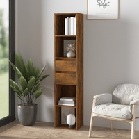 VidaXL bookcase smoking rich 36x30x171 cm woodwork fabric