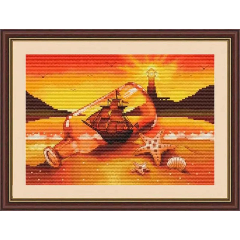 

12144 Наборы для вышивки крестом, полный набор для вышивки крестом, набор для вышивки крестом, игла для искусства и рукоделия