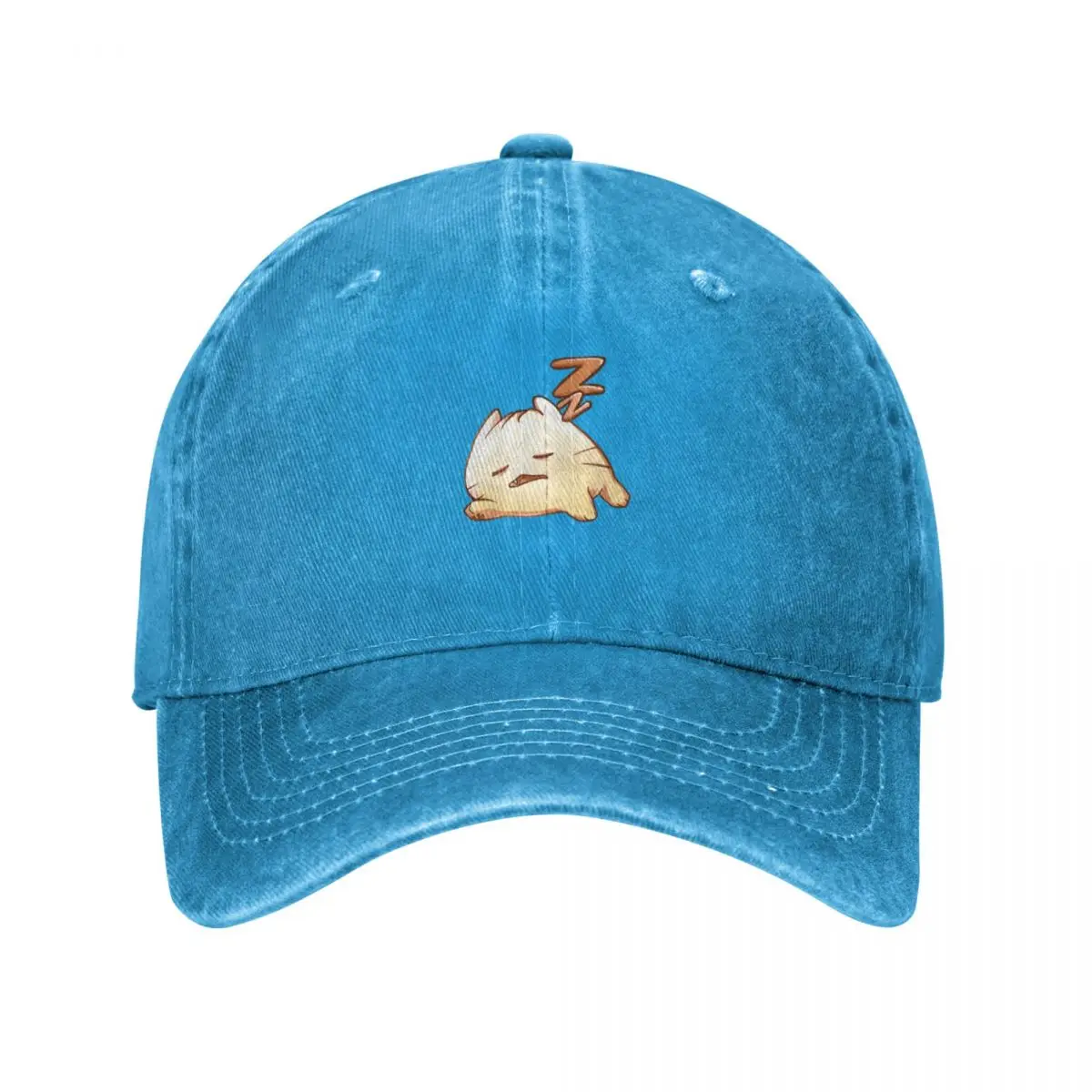 Sleepy Dumpling Cat Baseball Cap Sunscreen sun hat hard hat New In Hat Male Women's