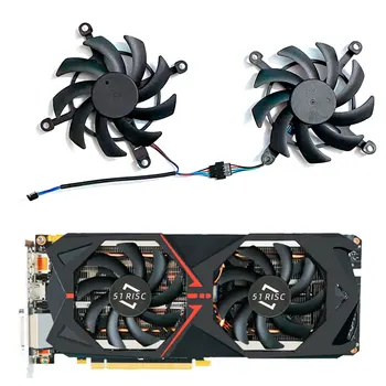 New GPU fan4PIN 85MM GTX1080 graphics card replacement accessories suitable for 51RISC GTX1080 1080Ti 1070 graphics card cooling