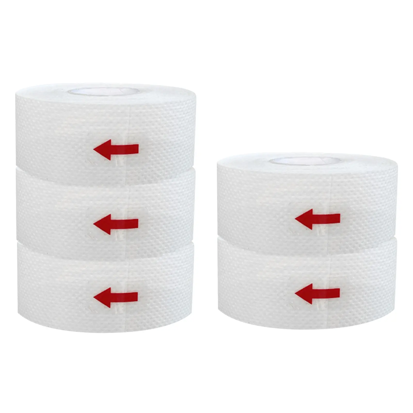5 Rolls Sweat Absorbing Hat Liner Collar Protector Adhesive Absorption Strips for Caps Shirts Cuffs Non-Woven Breathable Sweat
