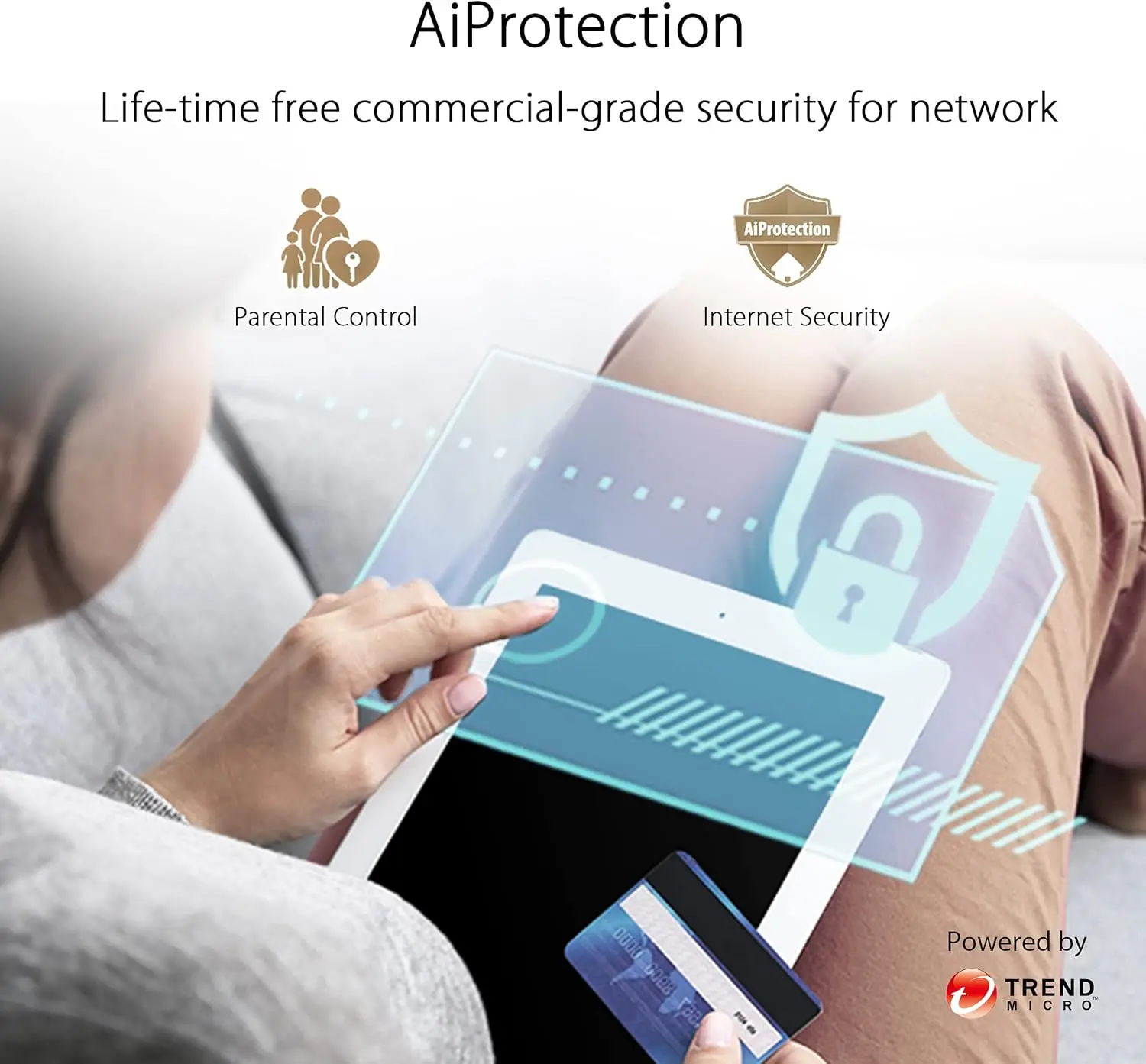 ASUS ZenWiFi XT9 (AX7800), Coverage up to 2,700 sq.ft & 4+ Rooms, 5400Mbps, AiMesh