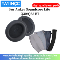 YAYINCC Replacement Earpads With buckle For Anker Soundcore Life Q30/Q35 BT Ear Cushion Headphone Ear Pad