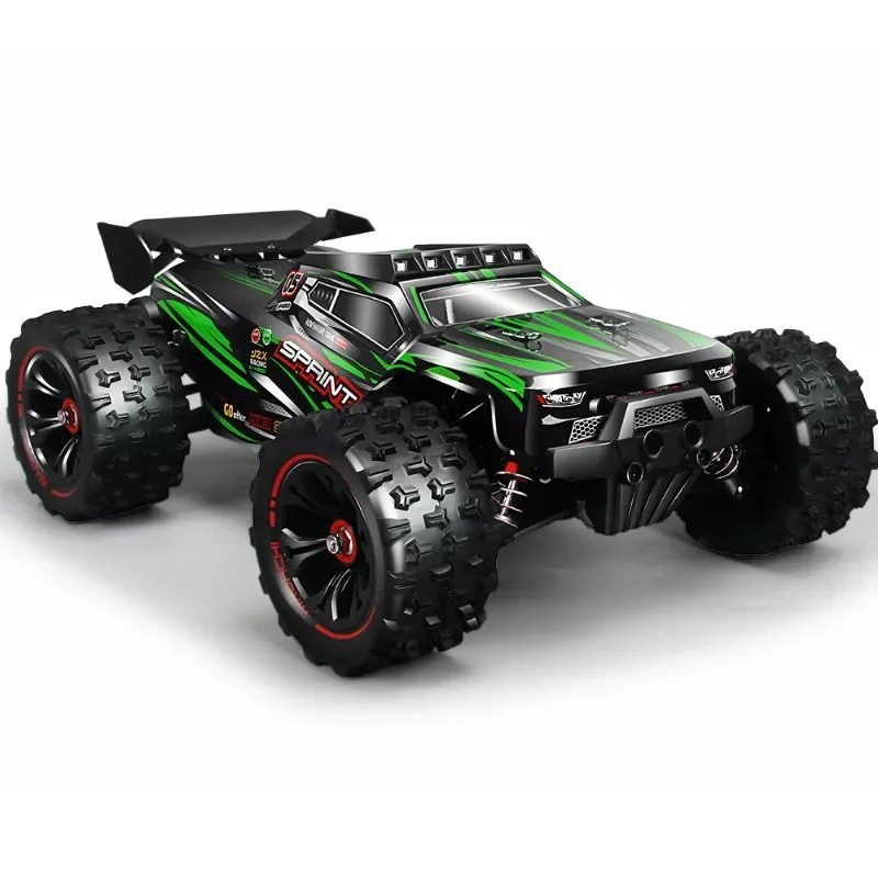 Auto RC 4WD ad alta velocità da 100 km/h, camion RC fuoristrada da arrampicata con motore brushless 1:14, modello di auto telecomandata, regalo divertente, giocattoli per ragazzi