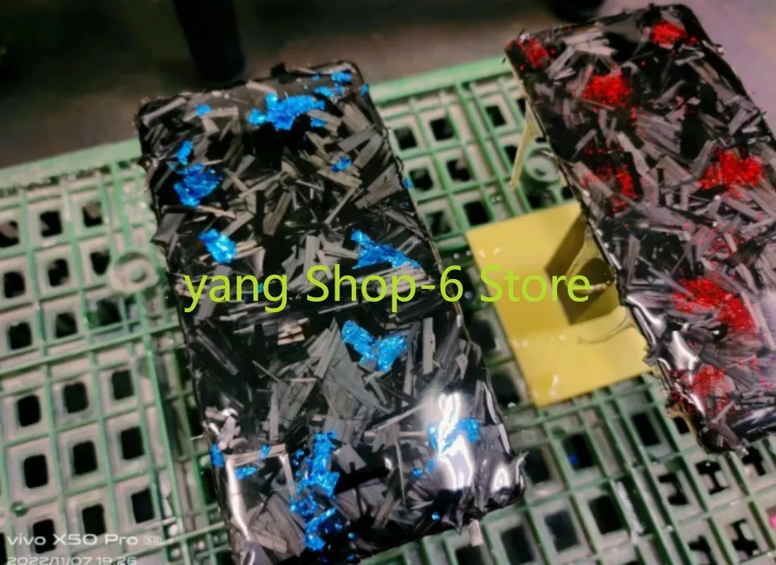 4g Chopped Carbon Fiber Short Cut Forging Color Plastic Pieces for Carbon Fiber DIY