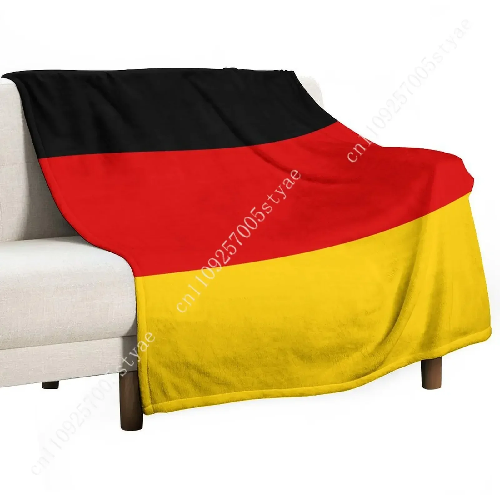 Germany Flag Flannel Blankets Are Soft Comfortable and Warm Perfect for Winter Naps Homes Offices Travel Camping and More