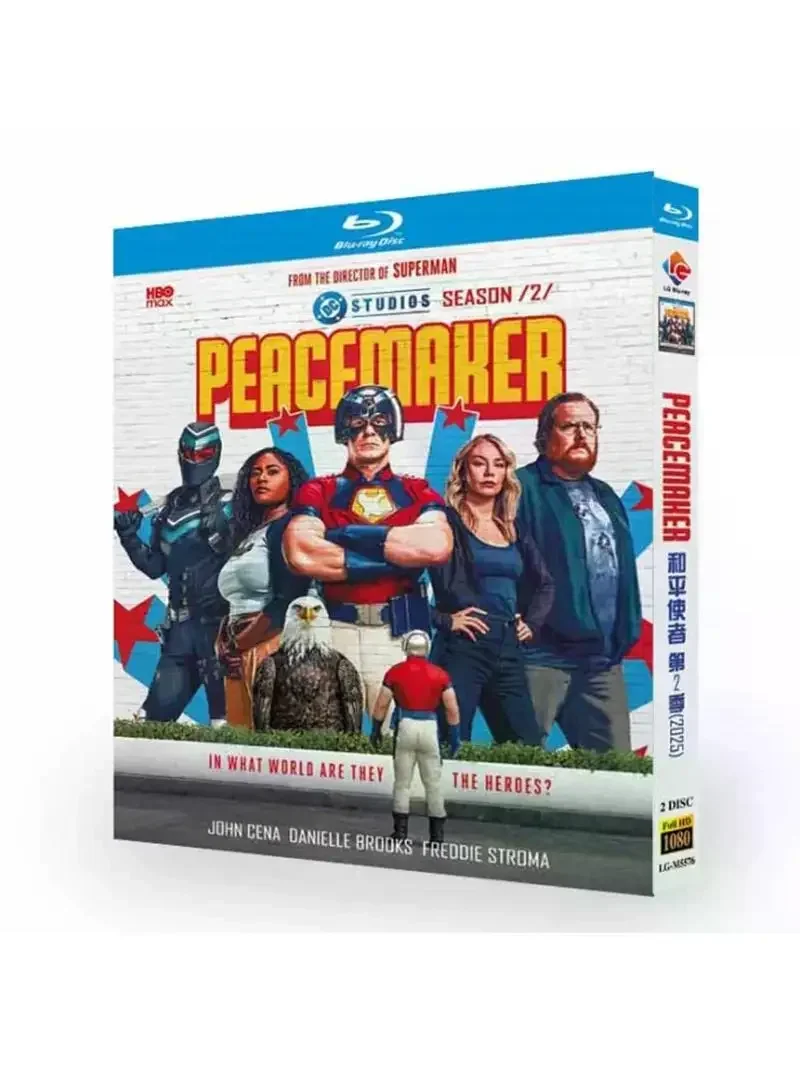 Peacemaker sezon 2 daca (2025) Blu-ray disc — zdjęcie produktu 2