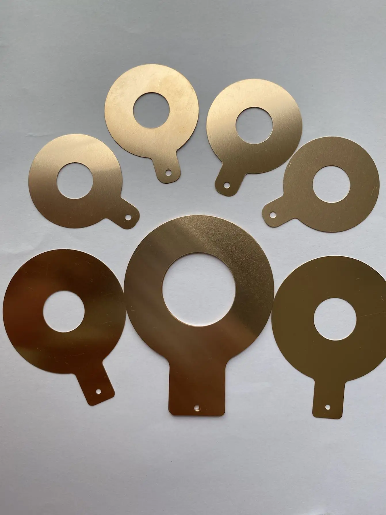 Transducer White Copper Plate Ultrasonic Mask Machine Generator Electrode Plate Vibrator Piezoelectric High-phosphorus Copper