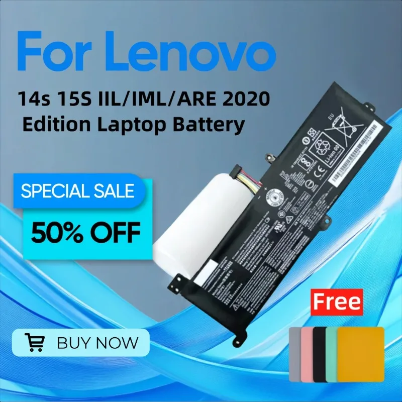 

Для Lenovo V15-IWL IdeaPad 14s 15S IIL/IML/ARE 2020 Edition аккумулятор для ноутбука подает коврик для мыши