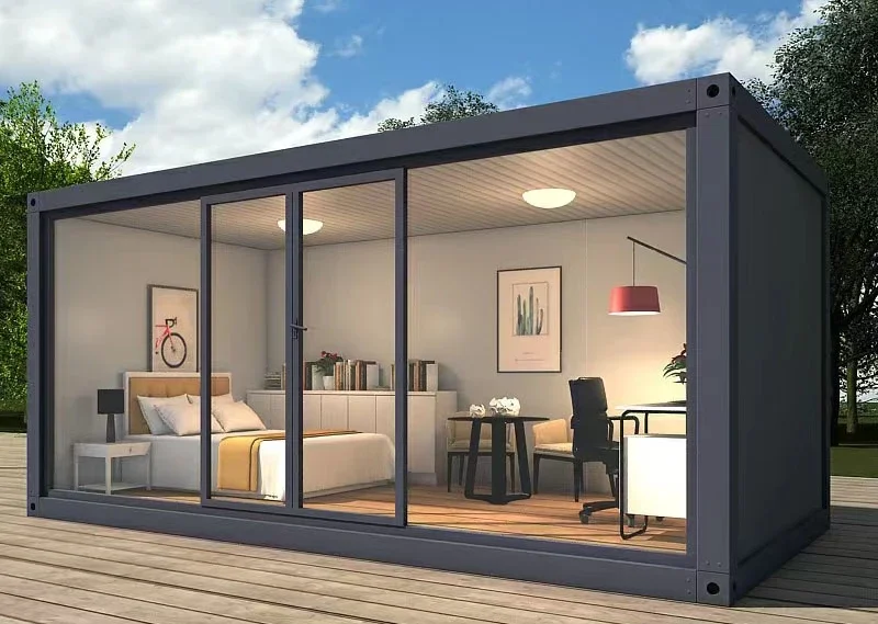 Container mobile house Customized residential detachable movable board house Outdoor office Simple color steel integrated house