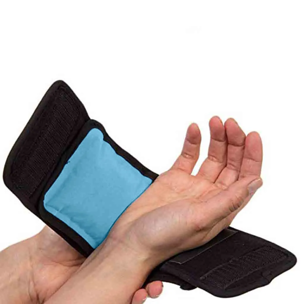 Professional Ice Bag Bandage with Reusable Ice Bag Pack for Arm Calf Knee Ankle Shoulder Neck Sprained Hot and Cold Compress