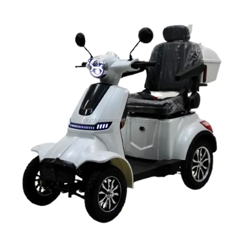 2025 New Den Four Wheels 25Km/H 1000W Outdoor Moped Scooter Factory Direct Wholesale Retail Electric Mo