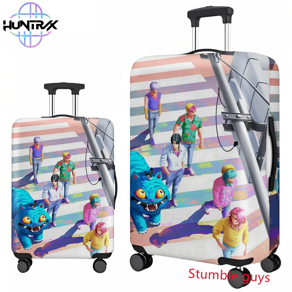 

Demon Hunters Kpop Travel Luggage Cover Fits 18-32 Inch Suitcases Anime Protector