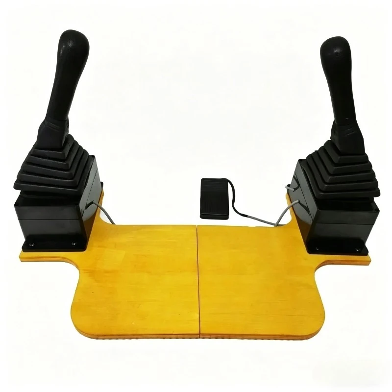 Construction simulation game special excavator driving emulator