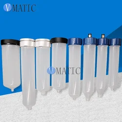 Free Ship Thicken Explosion Proof 100 200 300 500 Cc / Ml Luer Lock Tip Dispenser Pneumatic Plastic Syringe Barrel With Adapter