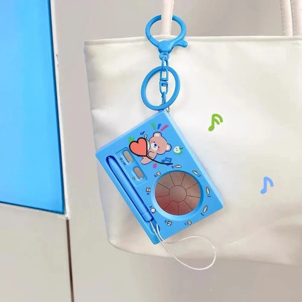Compact Portable Size Music Instrument Keychain Lightweight Drop-Resistant Sound Fidget Pendant Built-In Sound Structure