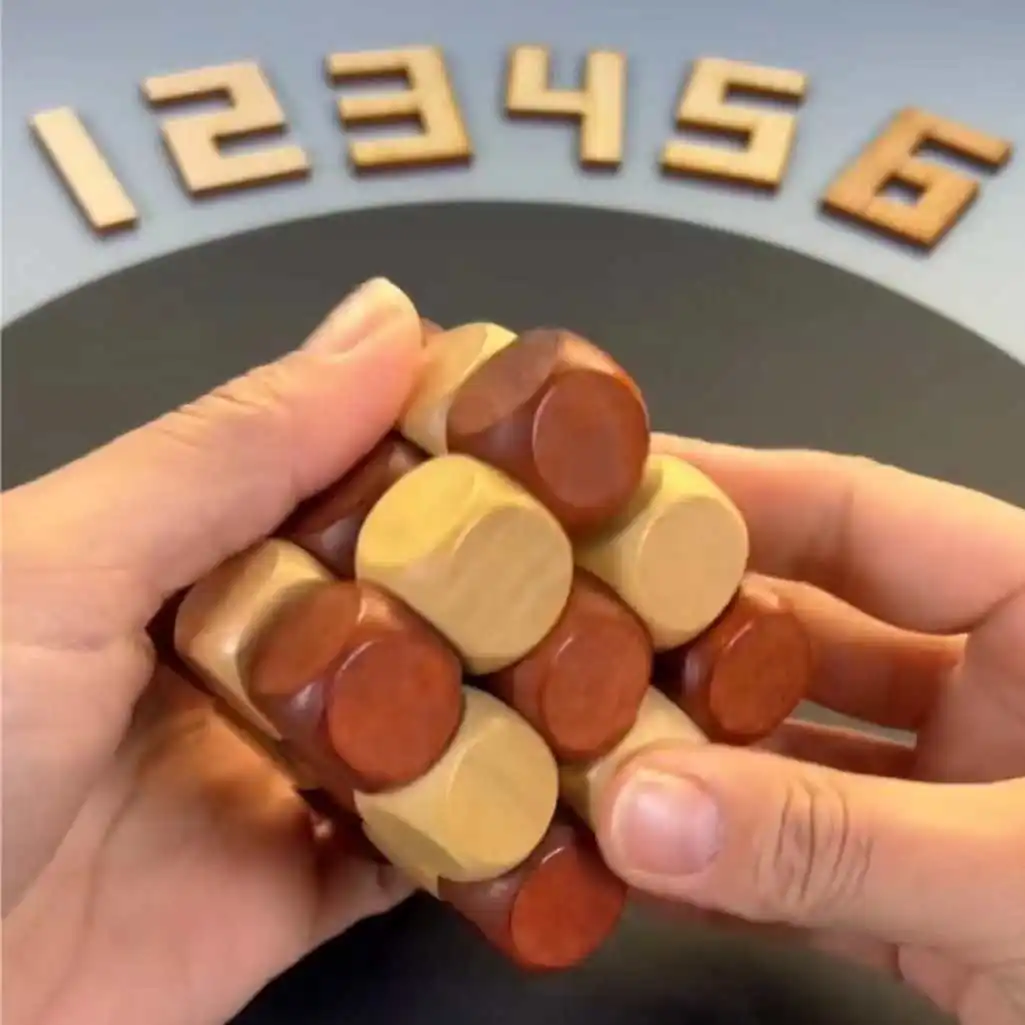 Houten Twist Cube IQ-puzzel Brain Teasers voor volwassenen tieners kinderen Luban Lock Mind Challenge Games Unieke cadeau-ideeën