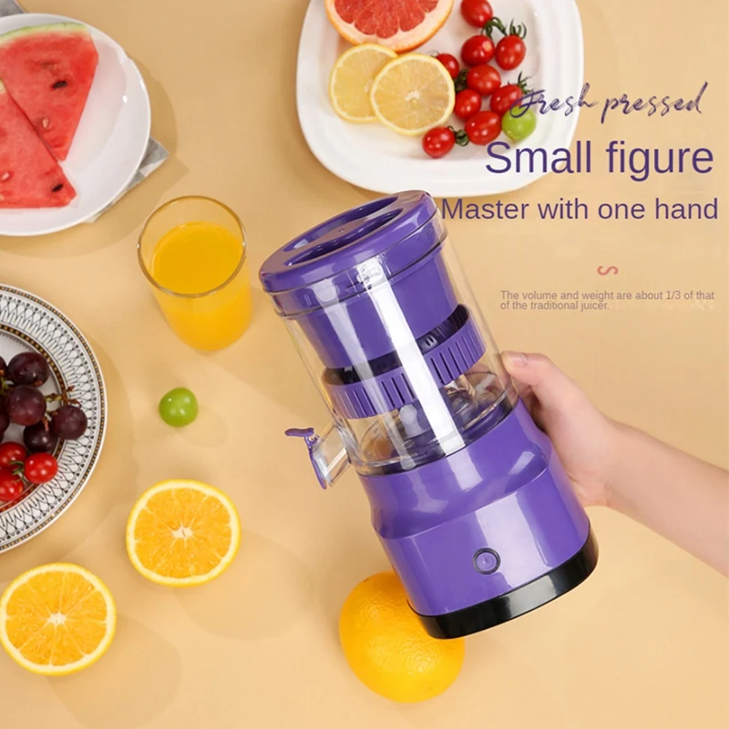 

Portable Mini Electric Juicer Mixer Extractors USB Rechargeable Blender Fruit Juice Orange Juice Maker Household Easy Install