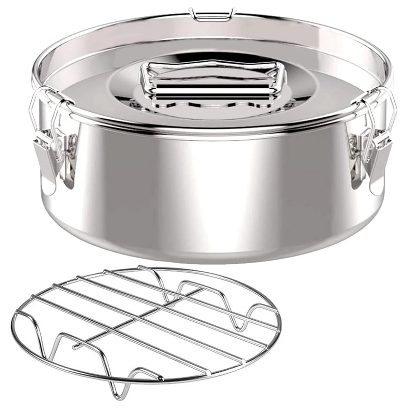 

Flan Pan Flanera Mold 2.3 Qt , Stainless Steel Flan Mold With Lid - Flan Maker- Flanera Flan Maker 21 X 21 X 9Cm