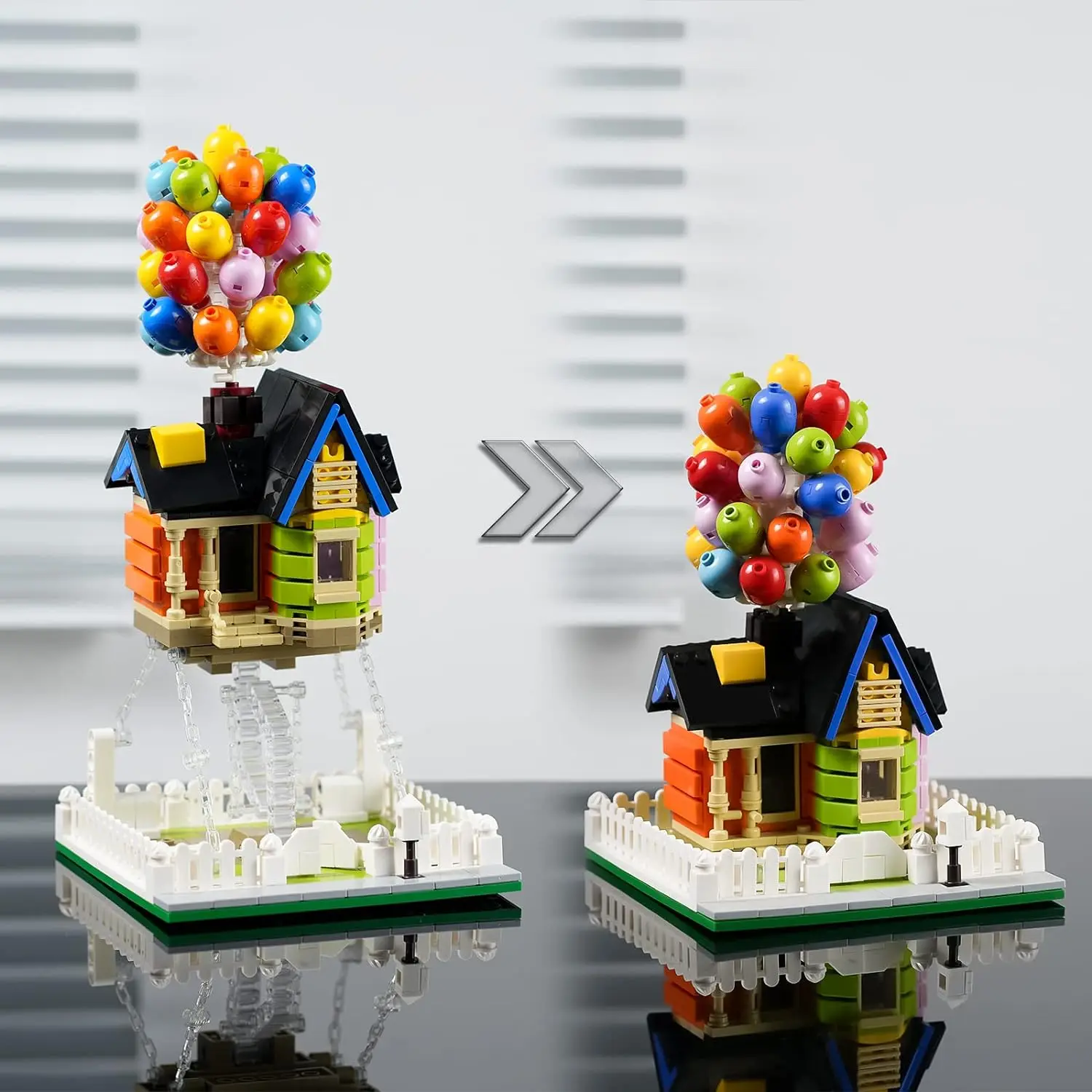 686PCS DK7025 ใหม่ฟิล์มCity Flying House Building BlocksอิฐCreative Expert StreetฉากVillaชุดประกอบของเล่นเด็กของขวัญ