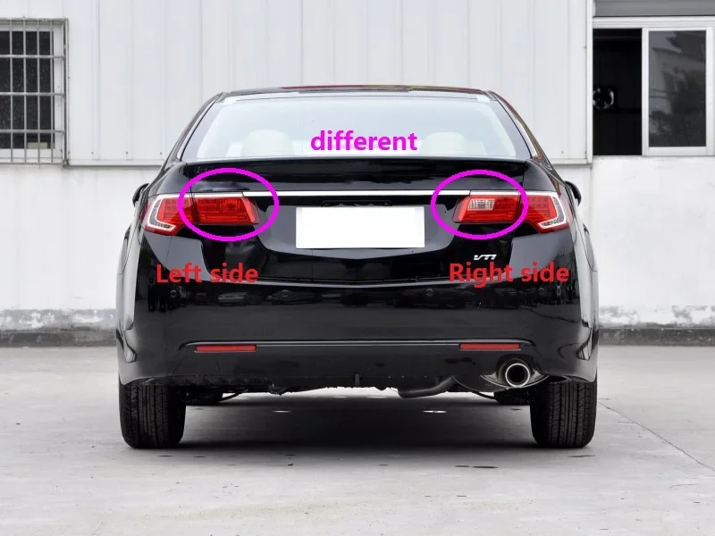 CAPQX 4PCS/set  High quality LED rear taillights FOR HONDA SPIRIOR 2013 2014 For Europe ACCORD CU2 Rear BrakeTail Lights Lamp