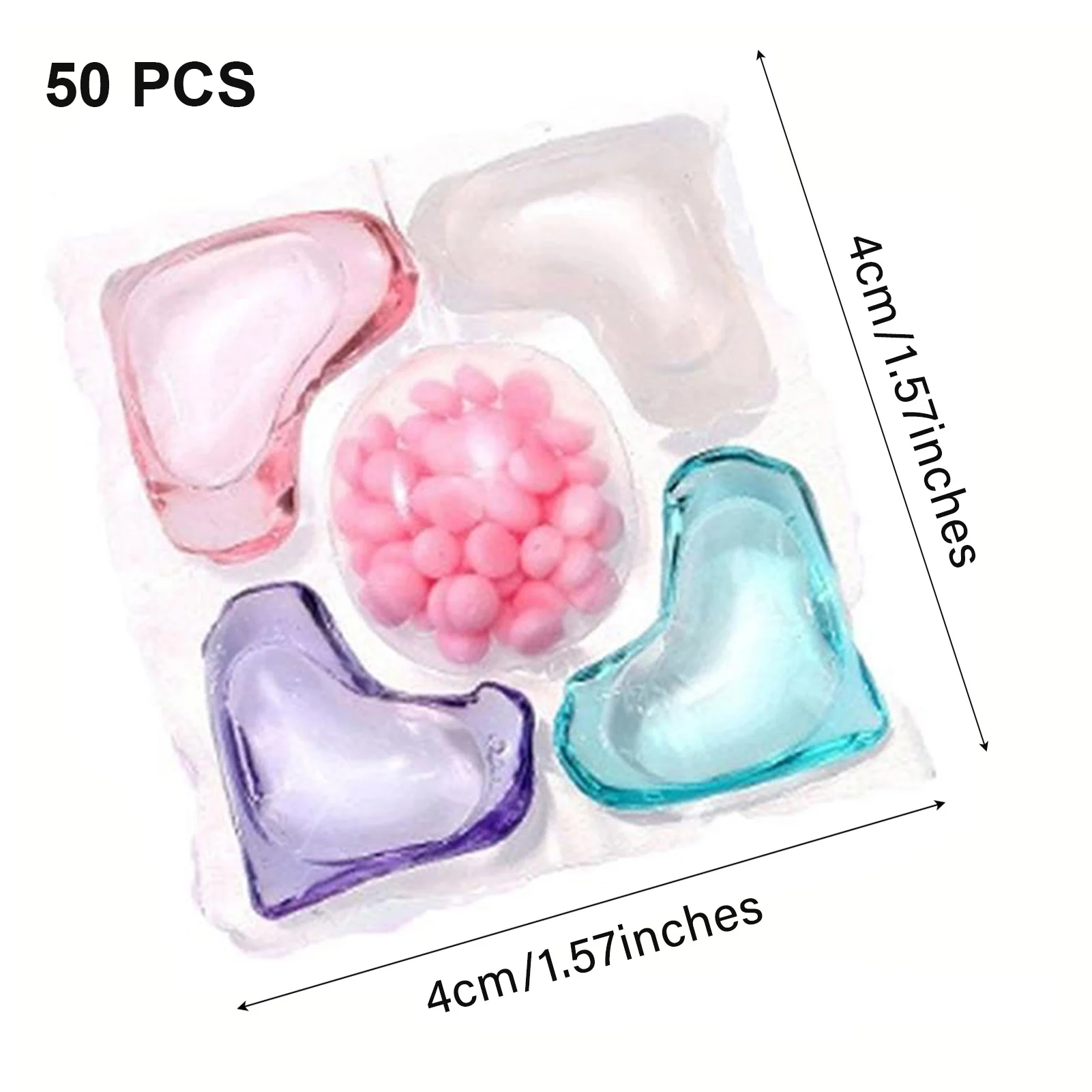 5 in 1 Laundry Detergent Beads Ball With Long-Lasting Fragrance Easy to Use for Washing Clothes Odor Removal