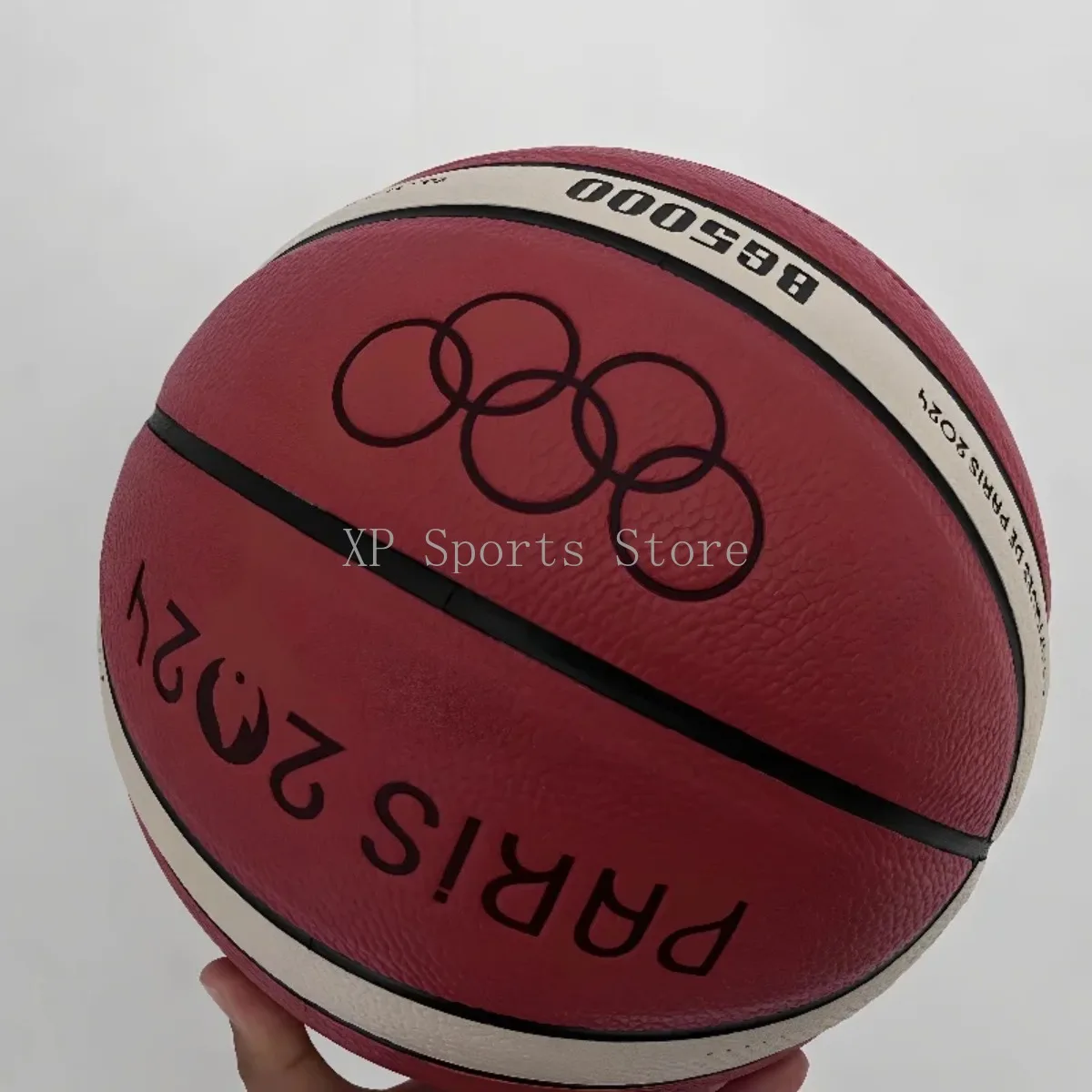 モルテン BG5000 サイズ7 バスケットボール - プレミアムレザー、高反発、滑り止め、屋内/屋外、大人のトレーニングと試合に最適