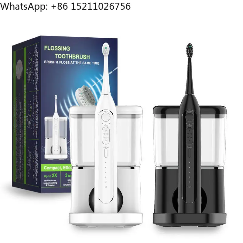 2 In 1 Innovative OEM USB Rechargeable Toothbrush Water Flosser Sonic Electric Toothbrush teeth Oral Irrigator Water Flosser